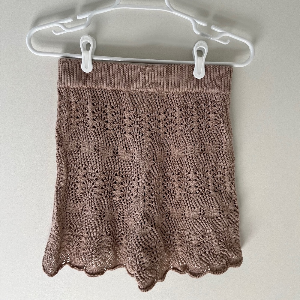 Princess Polly Crochet Shorts Size S/M